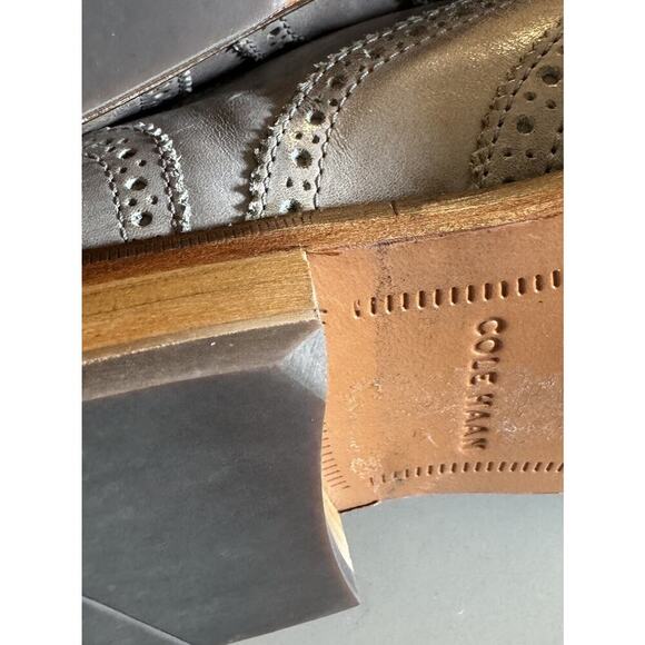 Cole Haan Men’s Size 9.5 M Leather Oxford Lace Up Career Work Church READ - Picture 15 of 16